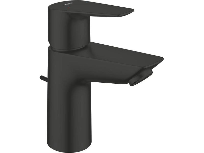 [2161519] GROHE Start Edge 2020 S-Size, Mattschwarz, mit Ablaufgarnitur