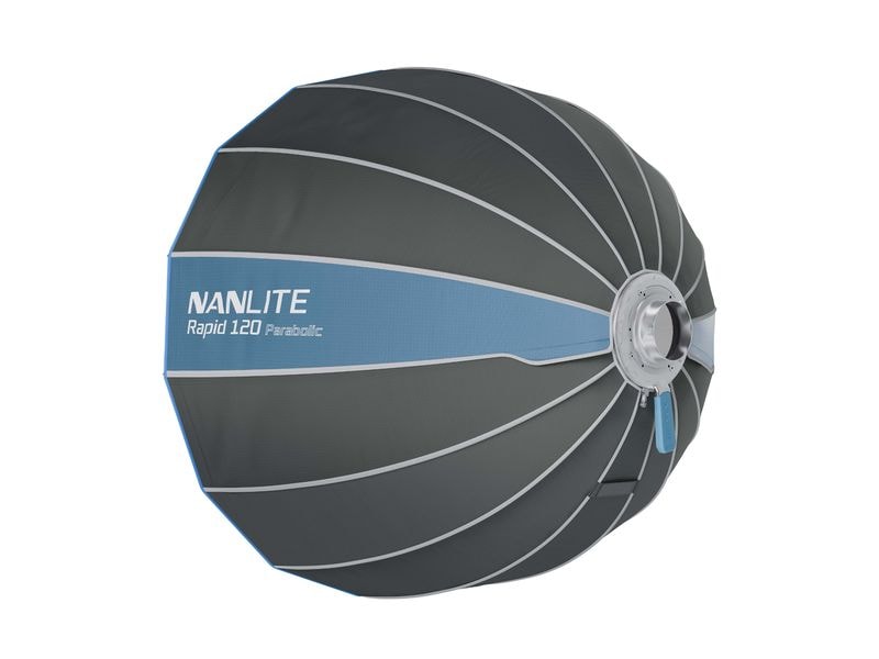 Nanlite Parabolische Softbox 120 cm (Rapid) 120 cm, Schwarz