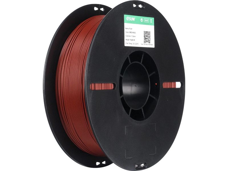 eSun Filament PLA+ HS, Ziegelrot 1.75 mm 1 kg
