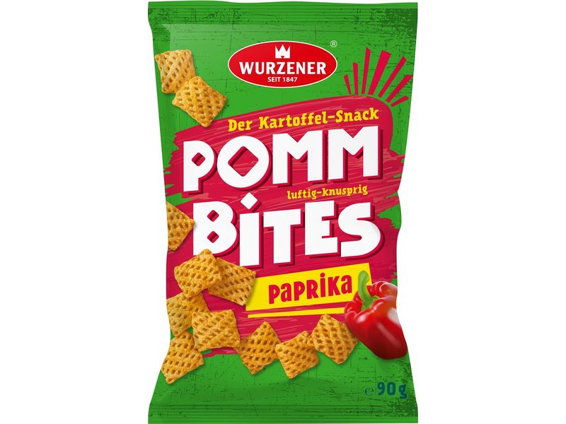 Wurzener Wurzener PommBites Paprika 90g Paprika