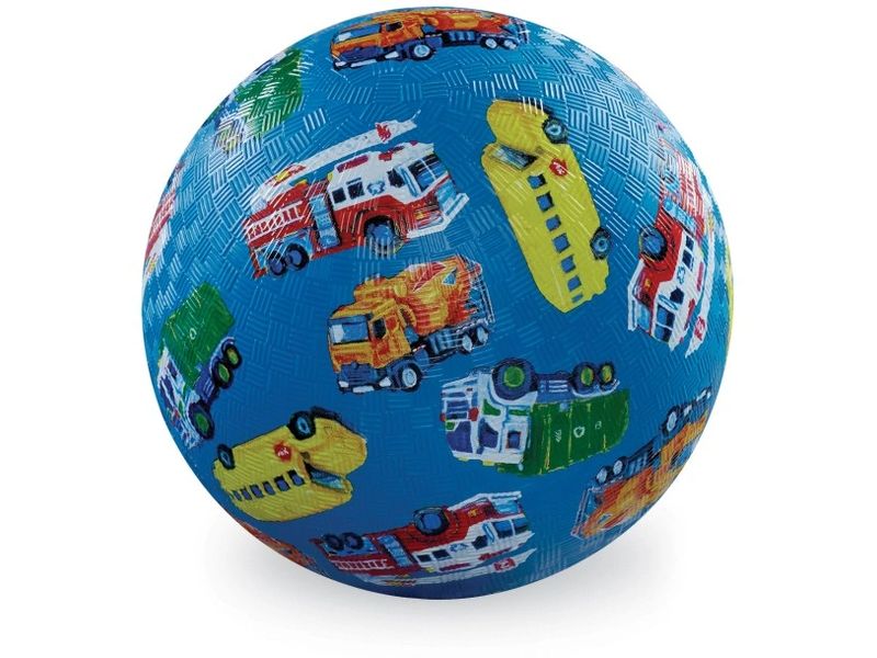 Crocodile Creek Spielball Fahrzeuge 13 cm Kautschuk