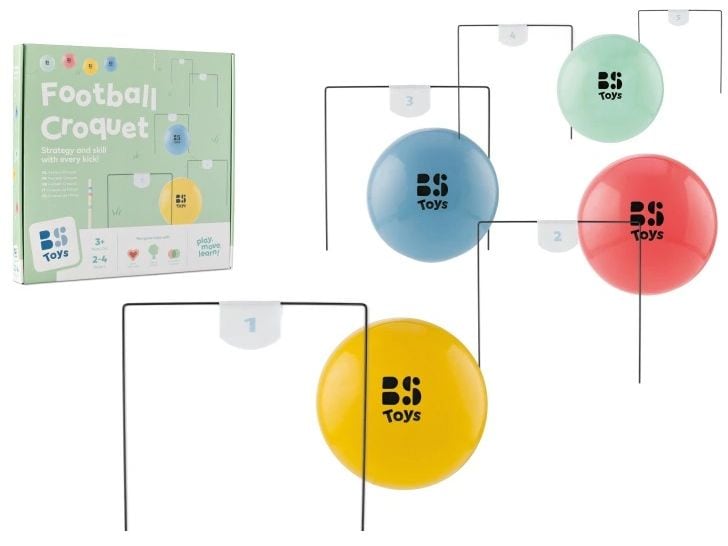 BS Toys Voetbal Croquet Filz Metall Gummi
