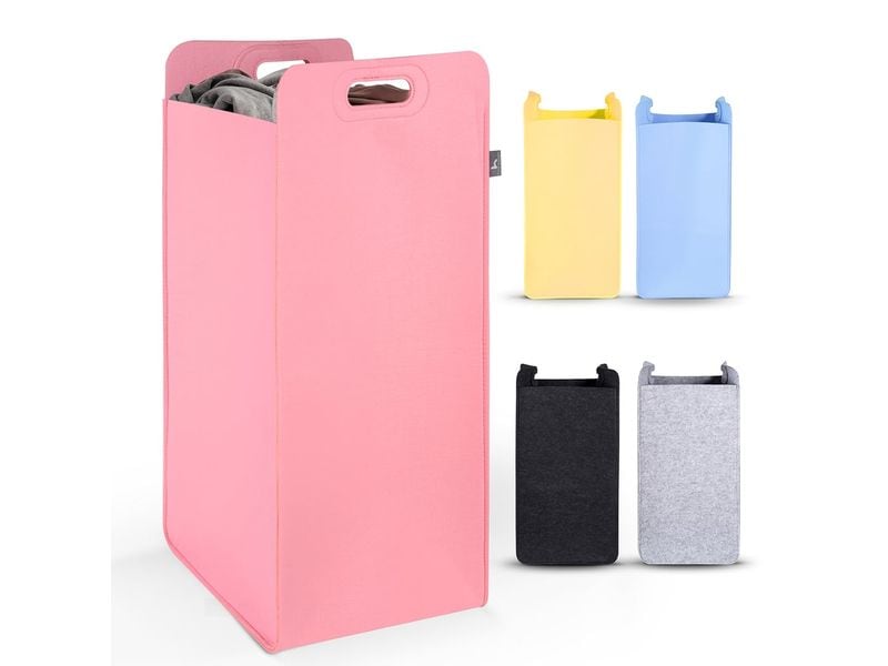 [2102173] Hennez Wäschekorb  Katy 75 l Rosa