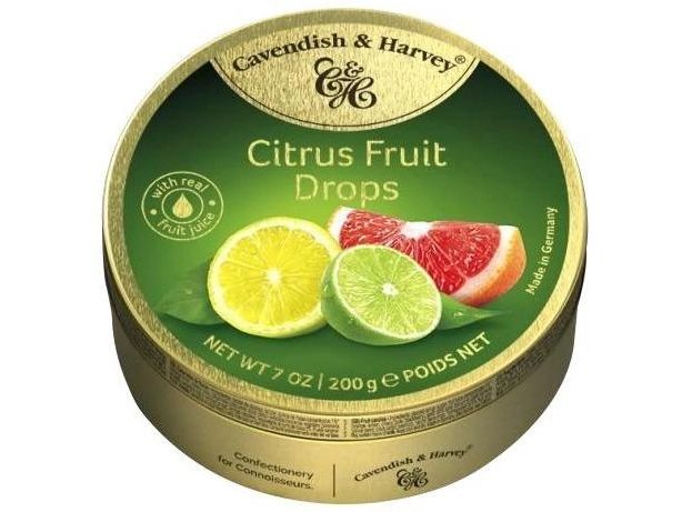 Cavendish & Harvey Citrus Fruit Drops 200 g