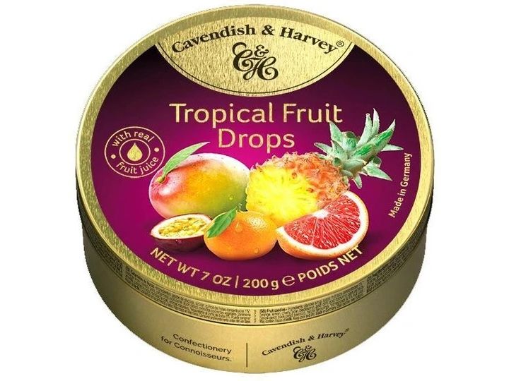 Cavendish & Harvey Tropical Fruit Drops 200 g