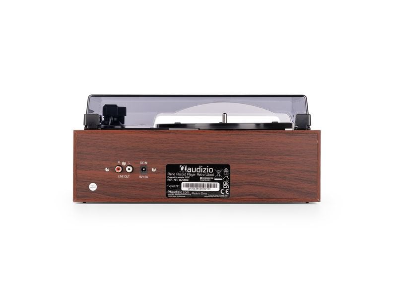 [2132085] Audizio Plattenspieler mit Bluetooth Reno-WD Stereo Braun