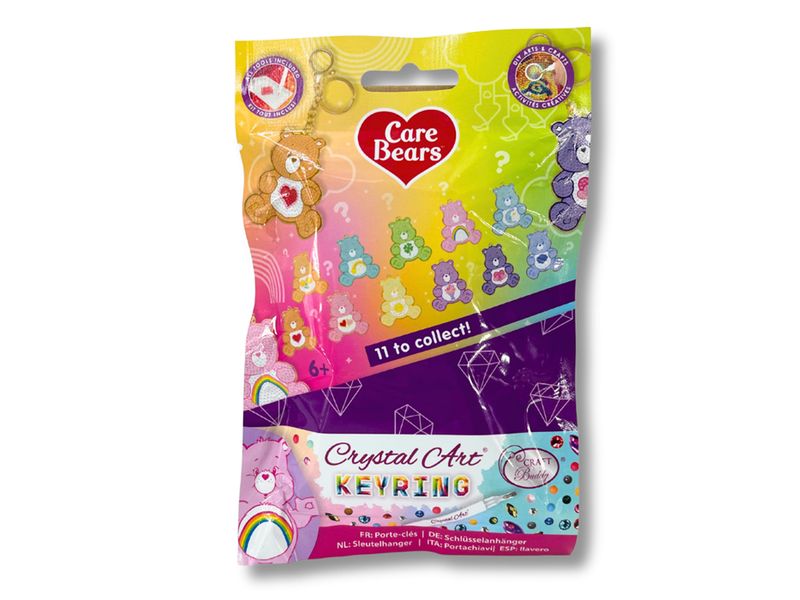 [2163541] CRAFT Buddy Crystal Art Keyring – Care Bears Blind Bag Blind Bag