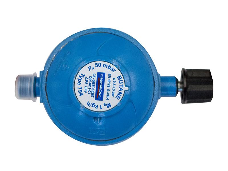 Campingaz Gasregler CGS 50 mbar für den Anschl. von Haushaltsflaschen