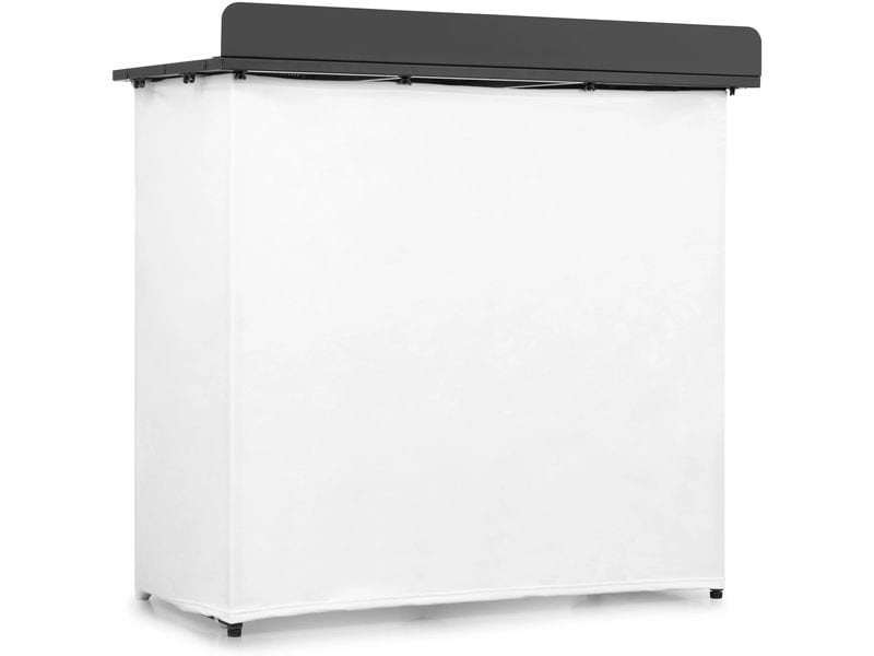 [2132218] Vonyx DBF105 Kompaktes DJ-Booth faltbar Aluminium mit Lycra-Covern
