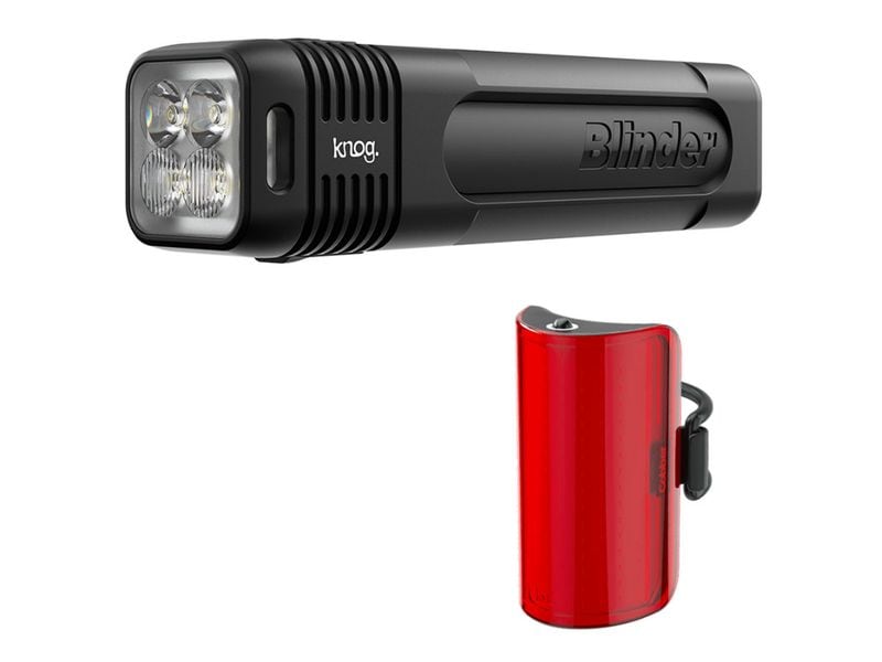 knog. Lichtset Blinder & Square Schwarz