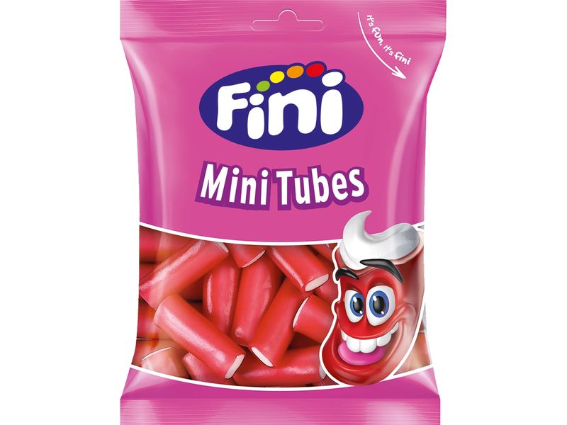 [2152159] Fini Mini Tubes Strawberry 100 g