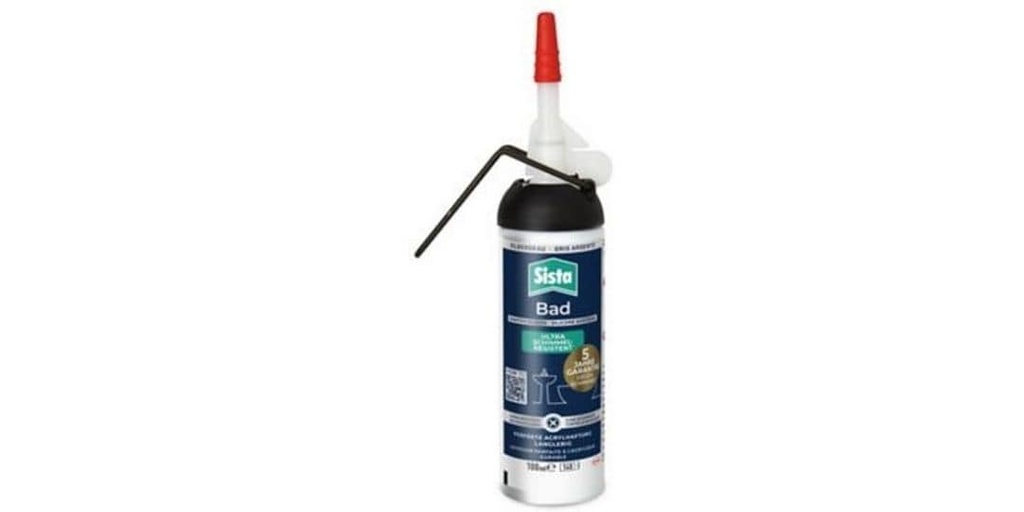 [2139407] Sista Sanitärsilikon Spender ultra schimmelresistent grau 100 ml
