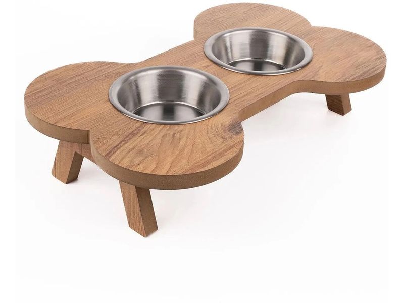 [2106956] Paws & Whiskers Futterbar mit Näpfe Apvm10