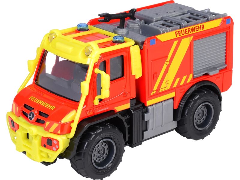 Majorette Unimog U530 Fire Truck Kunststoff Metall 15 cm