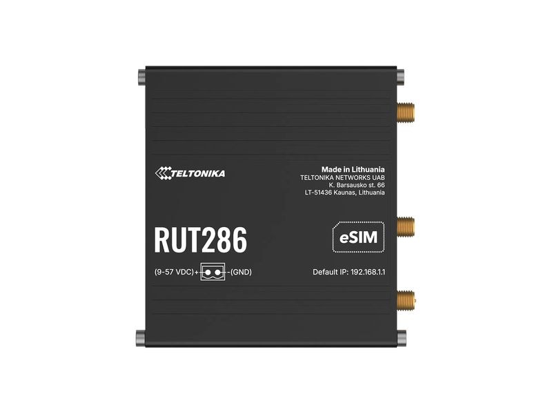 [2158854] Teltonika LTE-Industrie-Router RUT286 Global
