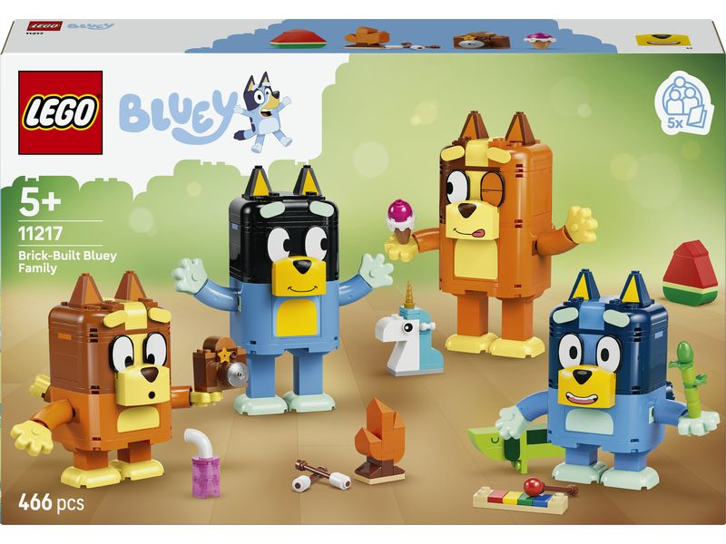 LEGO® Blueys Familie aus LEGO Steinen 11217