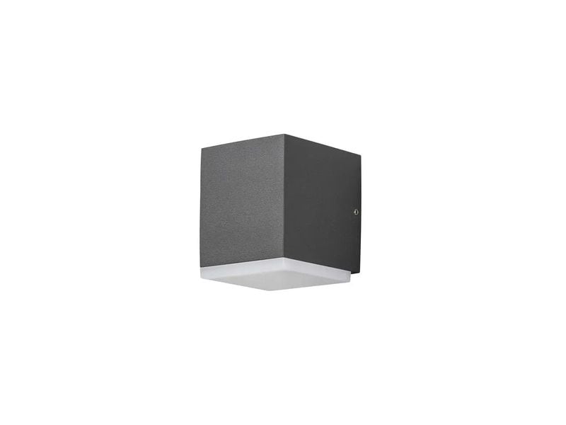 Konstsmide Wandleuchte Monza High Power LED Down, anth. Lackiertes Alu