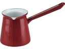 Ibili Türkische Kaffeekanne Bordeaux 0.35 Liter 0.35 l, Weiss