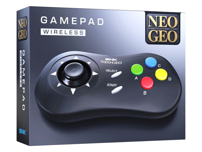 Plaion NEO GEO AES+ Gamepad (Black) (DE,EN,FR,IT,ES) Kabellos