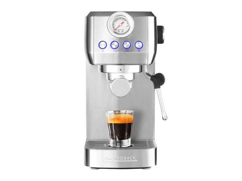 Gastroback Design Espresso Piccolo Pro Silber