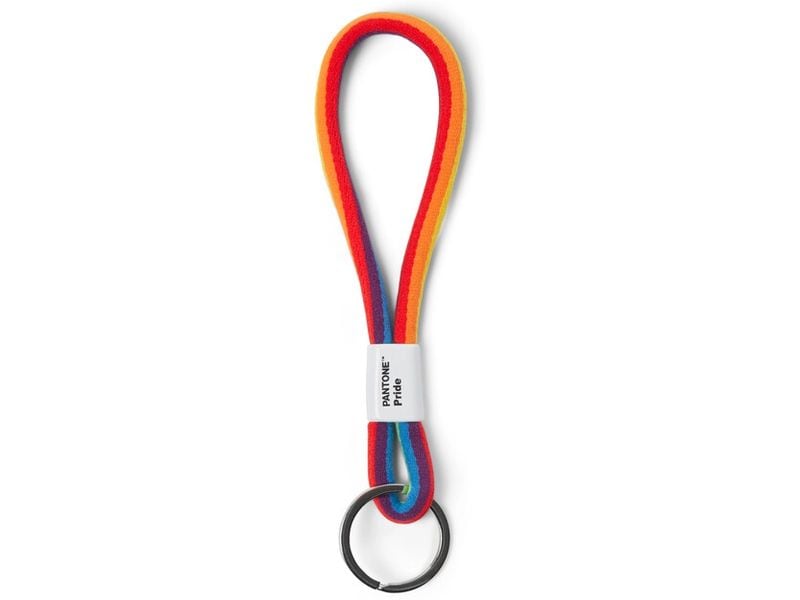 Pantone by Copenhagen Design Schlüsselanhänger Key Chain Short 18 x 3.3 cm Mehrfarbig