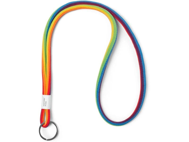Pantone by Copenhagen Design Schlüsselanhänger Key Chain Long Mehrfarbig 48 x 3.3 cm