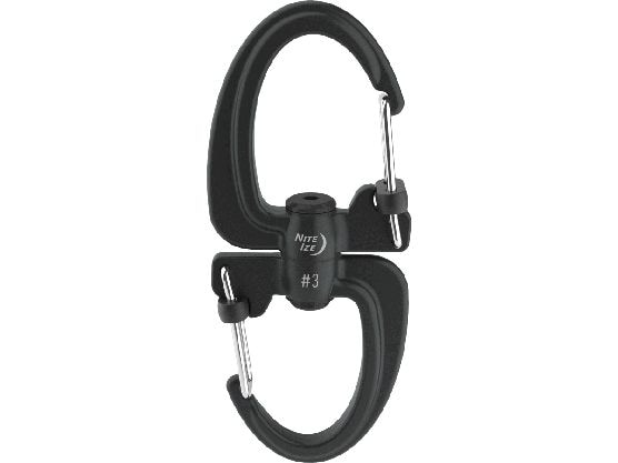 NITE IZE Karabiner S-Biner 360 SlideLock Dual, Grösse 4