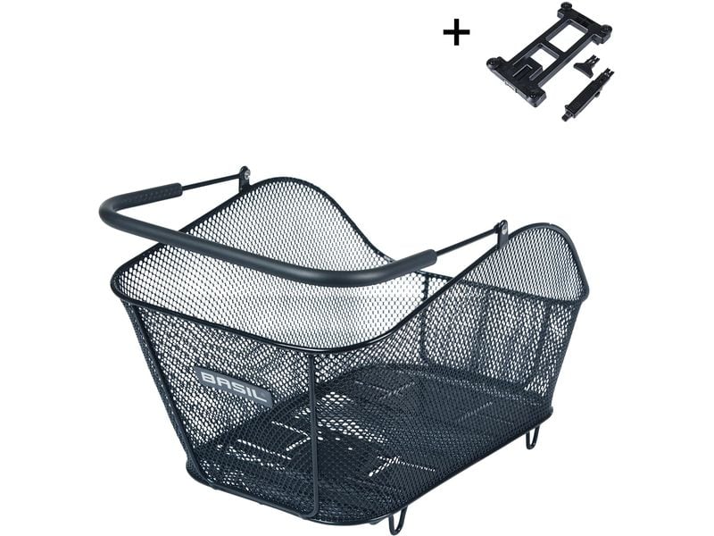 [2134665] BASIL Velokorb Icon M MultiSystem NX 23 l, schwarz