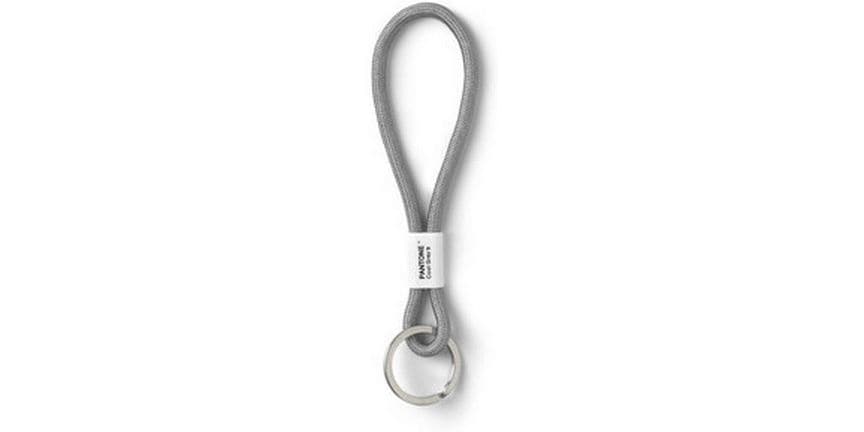 Pantone by Copenhagen Design Schlüsselanhänger Nylon Grau 18 cm