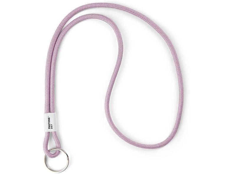 Pantone by Copenhagen Design Schlüsselanhänger Key Chain Long 48 x 3.3 cm Hellviolett