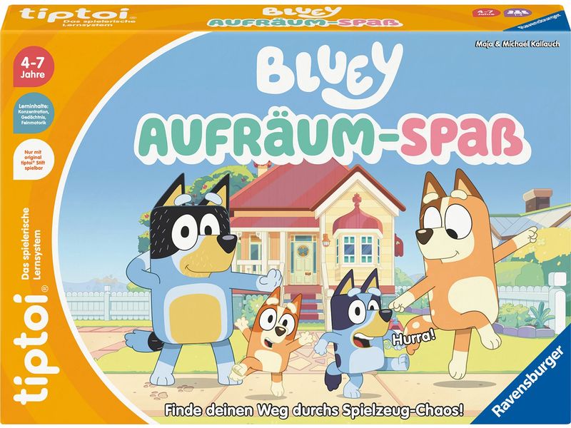 tiptoi Spiel Bluey Aufräum Spass