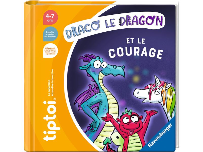 [2059622] tiptoi Lernbuch Histoire illustrée Draco le dragon -FR-