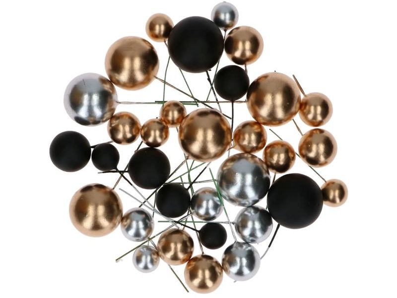 BackshopSchweiz Einstecker Set Simply Making Bubbles, Gold / Silber