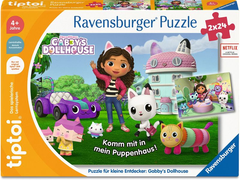 tiptoi Puzzle für kleine Entdecker, Gabby's Dollhouse