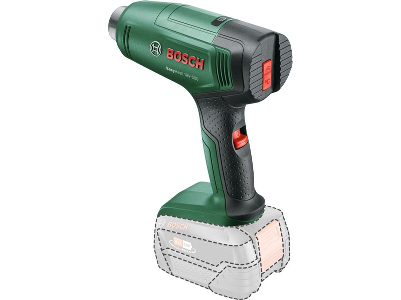 Bosch Akku-Heissluftgebläse EasyHeat 18 V-500