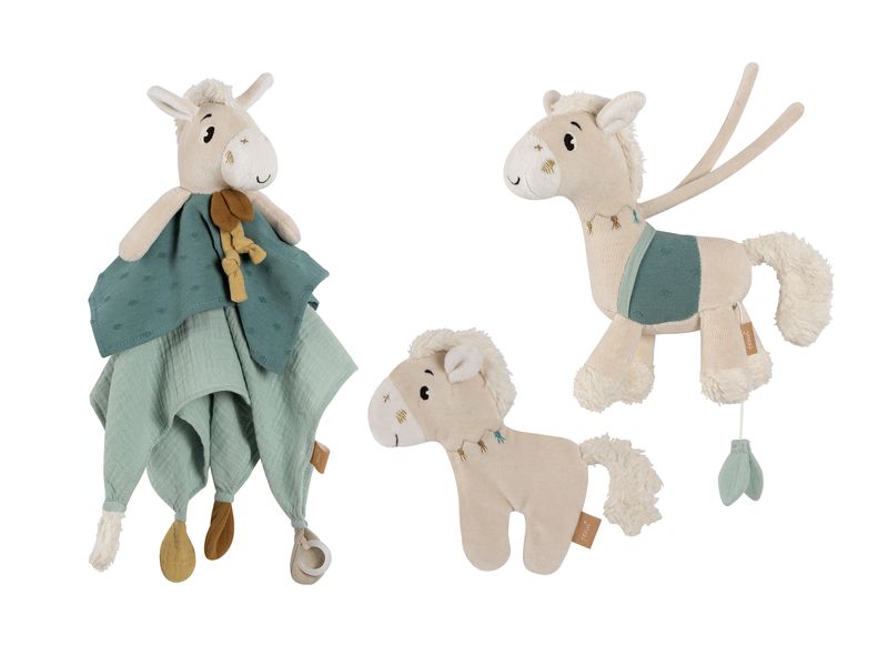 fehn Geschenkset «Pferdinand» aus Baumwolle