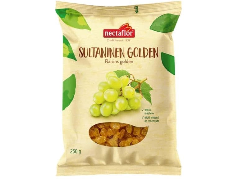 [2112541] Nectaflor Sultaninen golden 250 g
