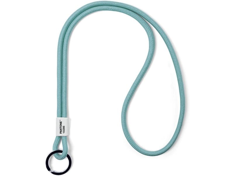 Pantone by Copenhagen Design Schlüsselband Nylon Metall Ice Blue 48 cm
