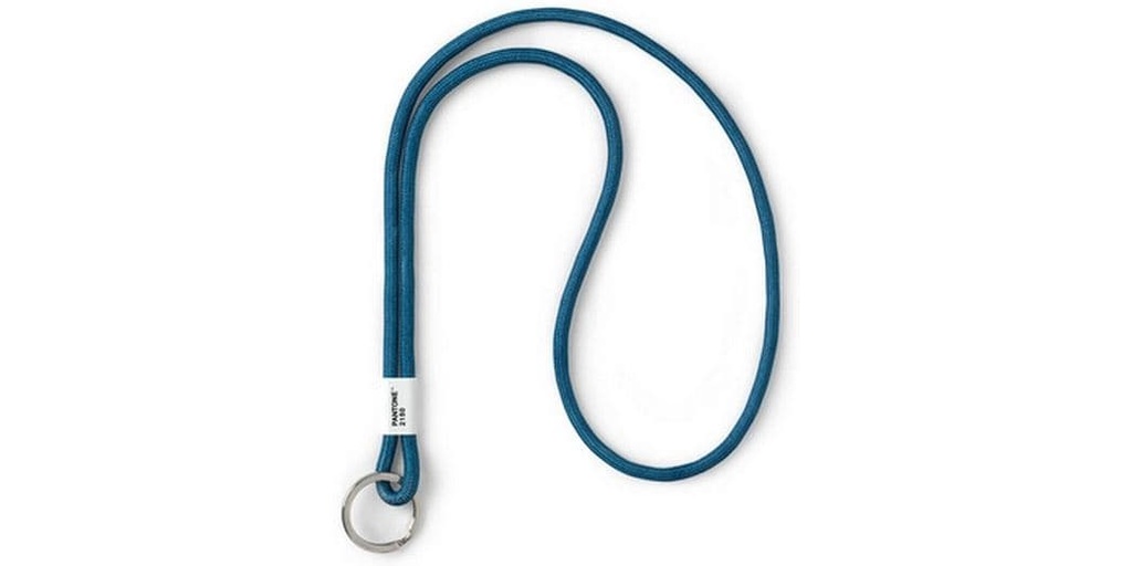 Pantone by Copenhagen Design Schlüsselanhänger Nylon Blau 480 x 33 mm