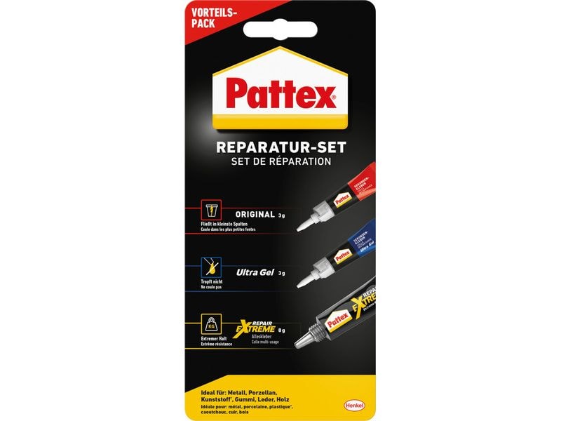 Pattex Reparatur-Set 14 g, Transparent