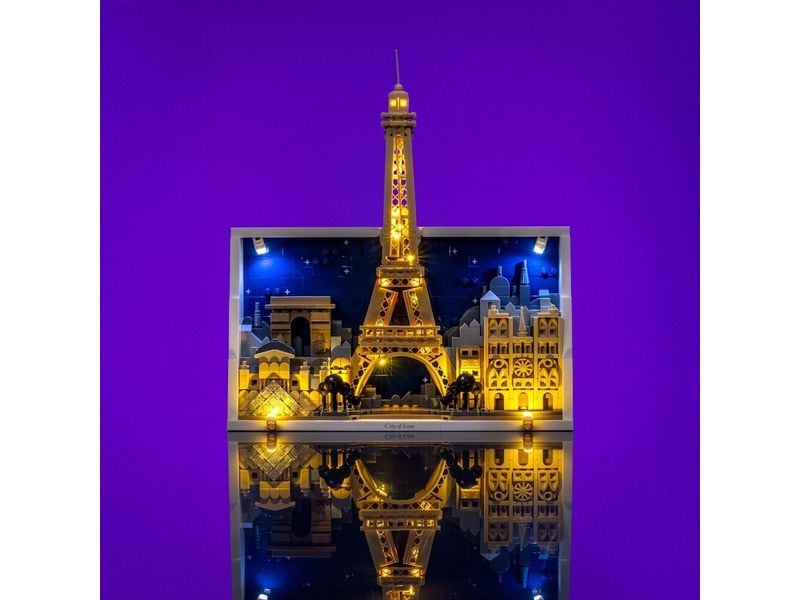 Light My Bricks LMB 2.0 LED Licht Set für LEGO 21064 Paris Stadt der Liebe