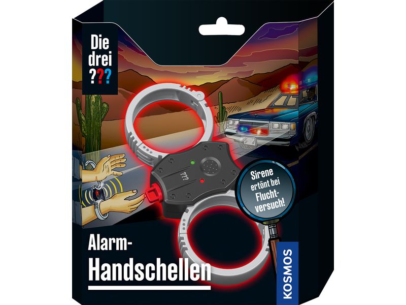 [2146207] Kosmos Detektivspiel Die drei ??? Alarm-Handschellen -DE-