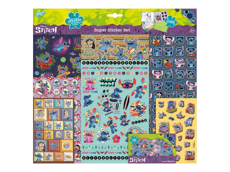 [1986960] We fiesta Party Sticker Stitch Super Set, Farbig, Mix 1 Stück Mehrfarbig