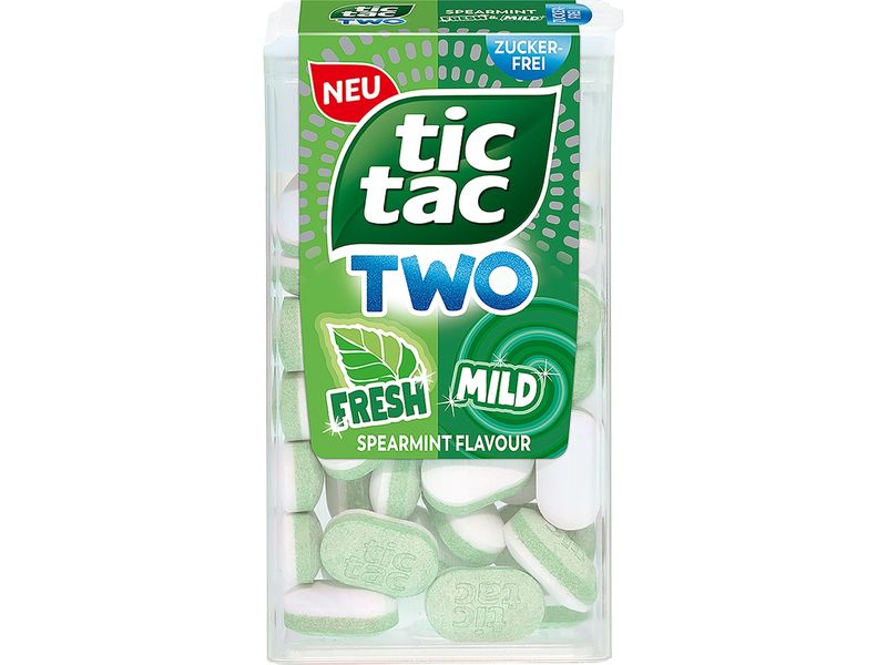 Tic Tac Bonbons Tic tac Two Spearmint 38.5 g