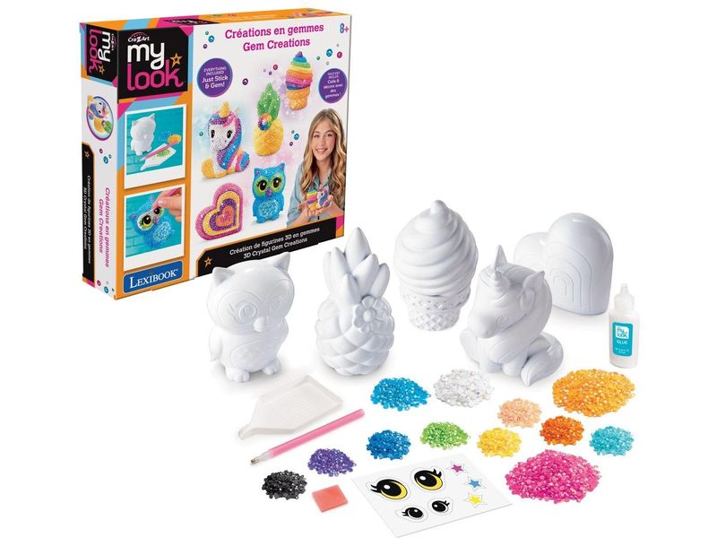 Cra-Z-Art Kreativset My Look 3D Kristallkreationen