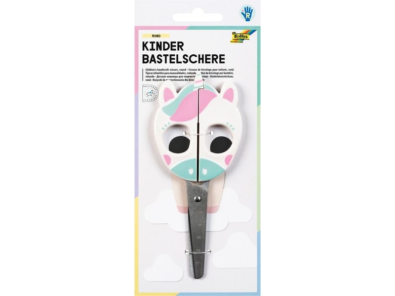 [1883985] Folia Kinderschere Einhorn 16 cm