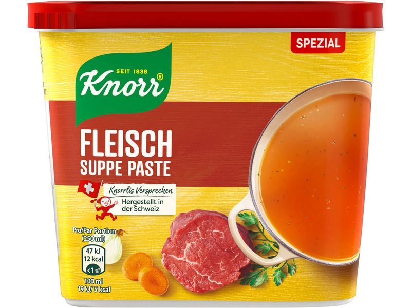 Knorr Fleisch Suppe spezial Paste Dose 850 g