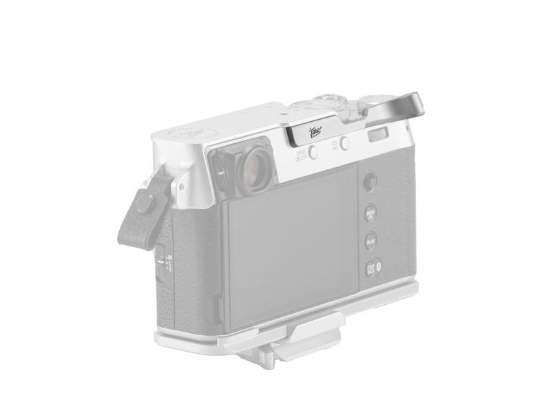 Tilta Hot Shoe Thumb Bracket for Fujifilm X100 VI Silber