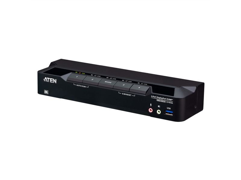 [2165586] Aten KVM Switch CS1924A 4-Port USB 3.0 8K DisplayPort (4 Geräte)