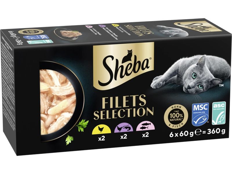 Sheba Filets Selection Huhn&Fisch 360 g